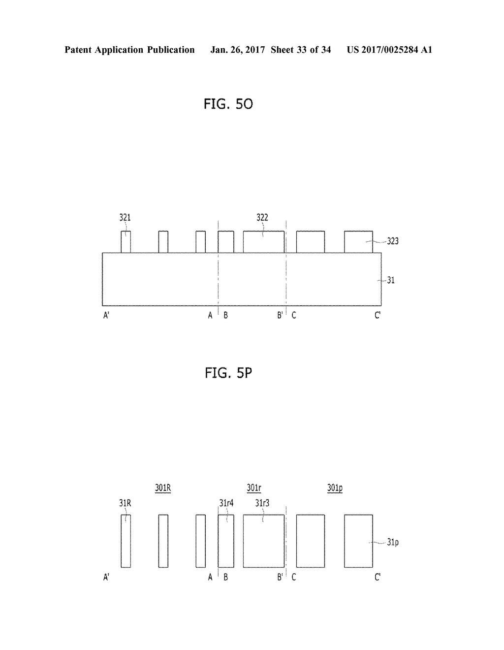 METHOD FOR FORMING PATTERNS OF SEMICONDUCTOR DEVICE - diagram, schematic, and image 34