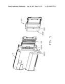 RIGHT ANGLE TYPE ELECTRICAL CONNECTOR diagram and image