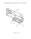 RIGHT ANGLE TYPE ELECTRICAL CONNECTOR diagram and image