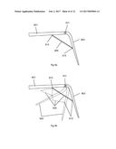 AIRCRAFT WING WITH A WING TIP DEVICE AND A STRUT diagram and image