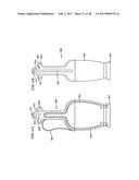 CONTAINER AND VALVE ASSEMBLY FOR STORING AND DISPENSING SUBSTANCES, AND     RELATED METHOD diagram and image