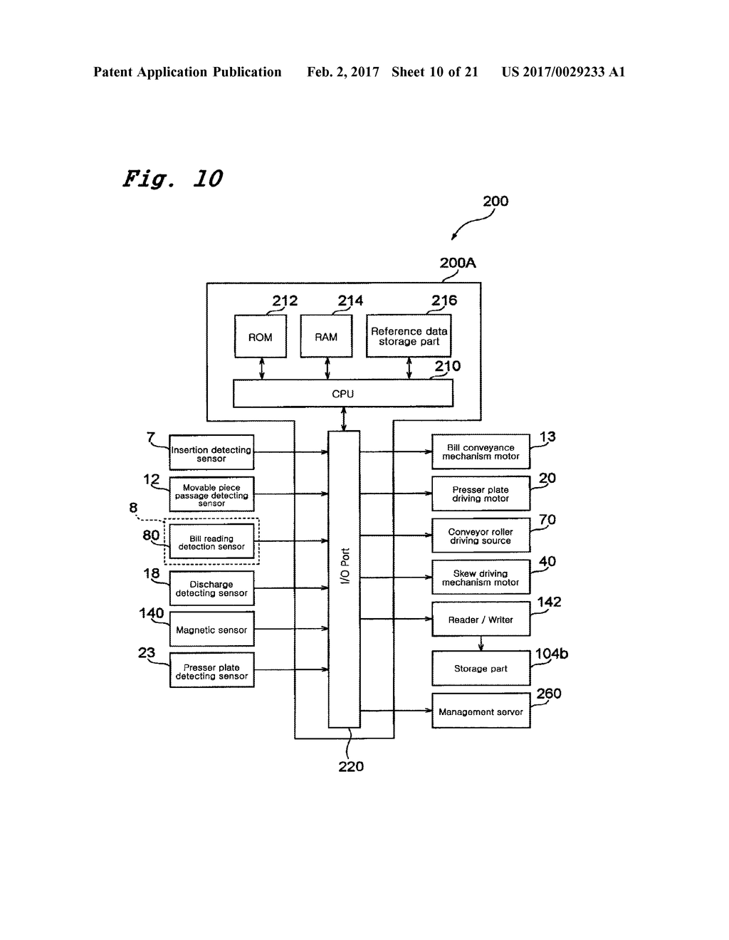 PAPER SHEET PROCESSING DEVICE - diagram, schematic, and image 11