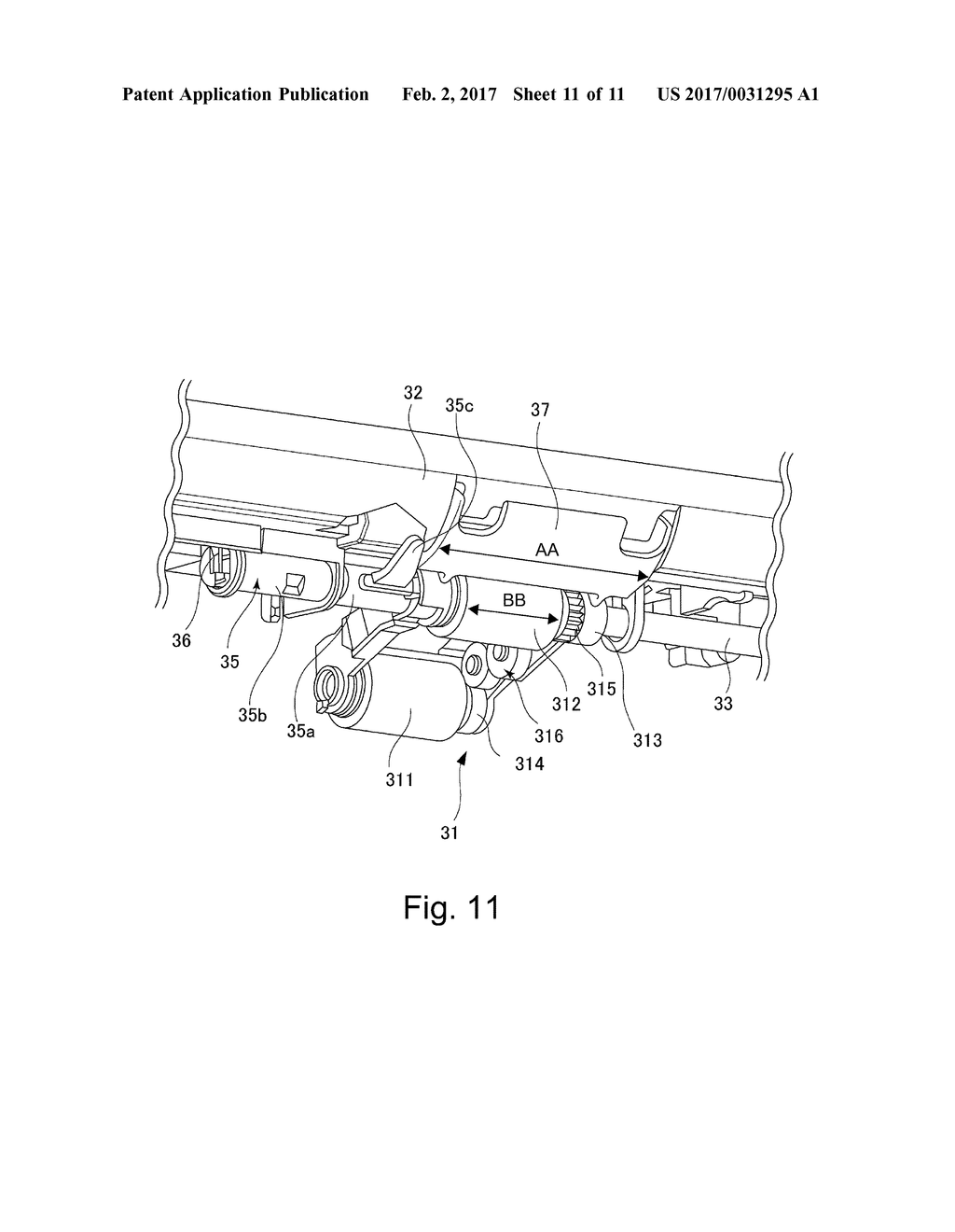 SHEET FEEDING DEVICE - diagram, schematic, and image 12