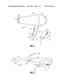 Cordless Hairstyling Tools with Rechargeable and Interchangeable Batteries diagram and image