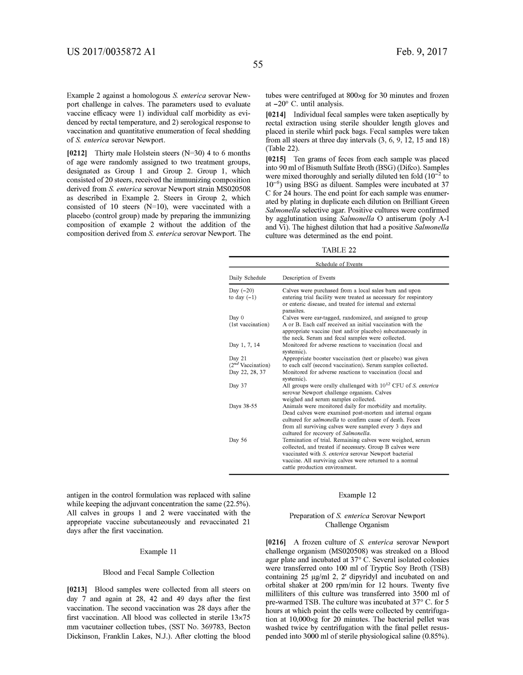 COMPOSITIONS PRODUCED USING ENTERIC PATHOGENS AND METHODS OF USE - diagram, schematic, and image 89