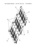 FLOATING SOLAR PANEL ARRAY WITH ONE-AXIS TRACKING SYSTEM diagram and image