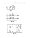 AMPLIFIER WITH TERMINATION CIRCUIT AND RESONANT CIRCUIT diagram and image