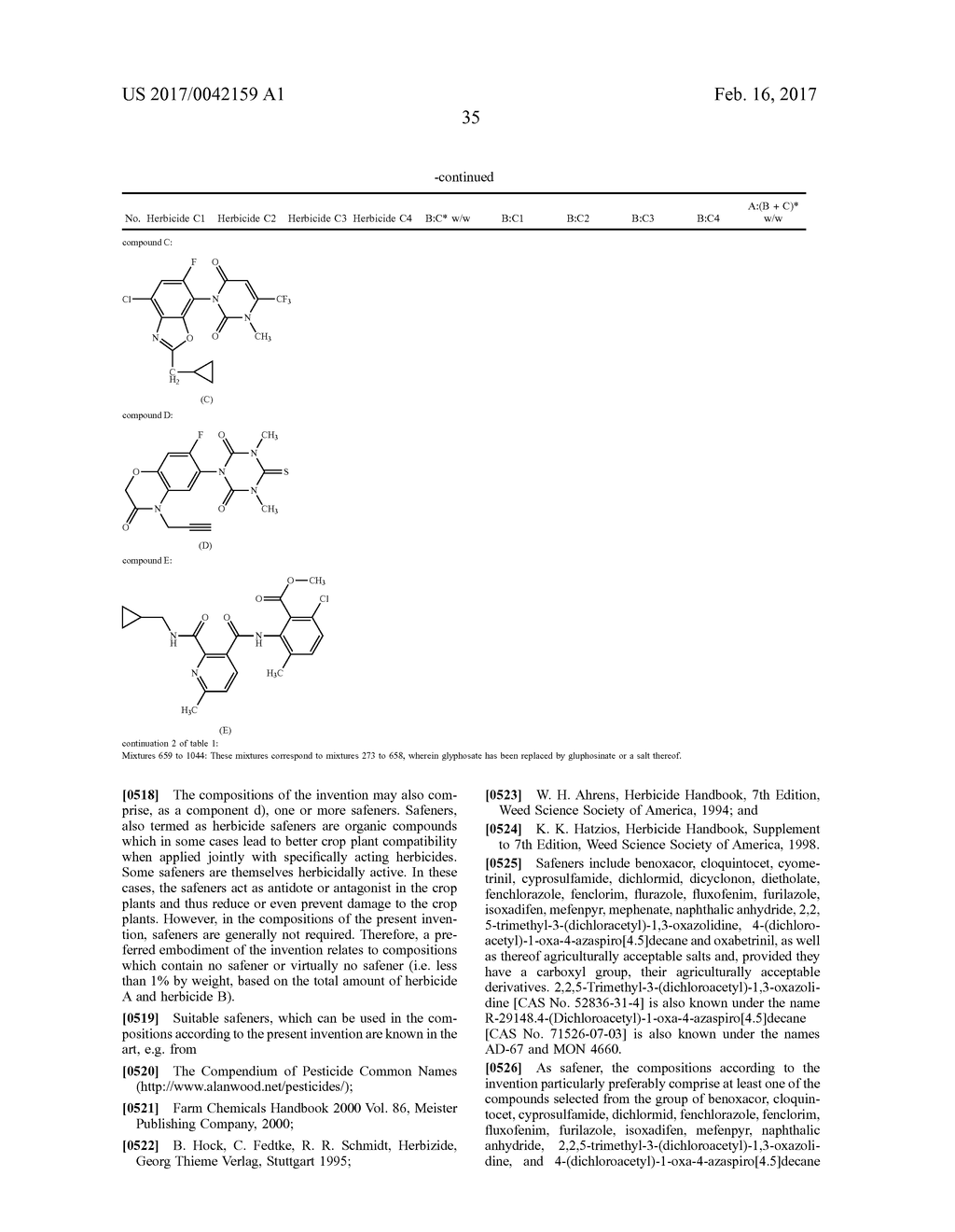 Herbicidal Composition Comprising Glyphosate, Glufosinate or Their Salts - diagram, schematic, and image 36
