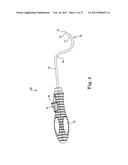 TISSUE ANCHOR AND A SUTURE INSERTED THROUGH THE TISSUE ANCHOR HAVING END     PORTIONS OF THE SUTURE MAINTAINED WITHIN A CONDUIT diagram and image