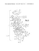 POWER TRANSMITTING COMPONENT WITH FORK ACTUATOR diagram and image