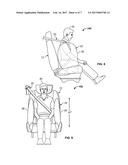 SAFETY RESTRAINT SYSTEM WITH INFLATABLE PELVIS RESTRAINT DEVICE diagram and image