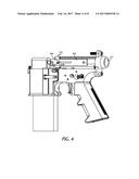 EFFICIENT HIGH-VELOCITY COMPRESSED GAS-POWERED GUN diagram and image