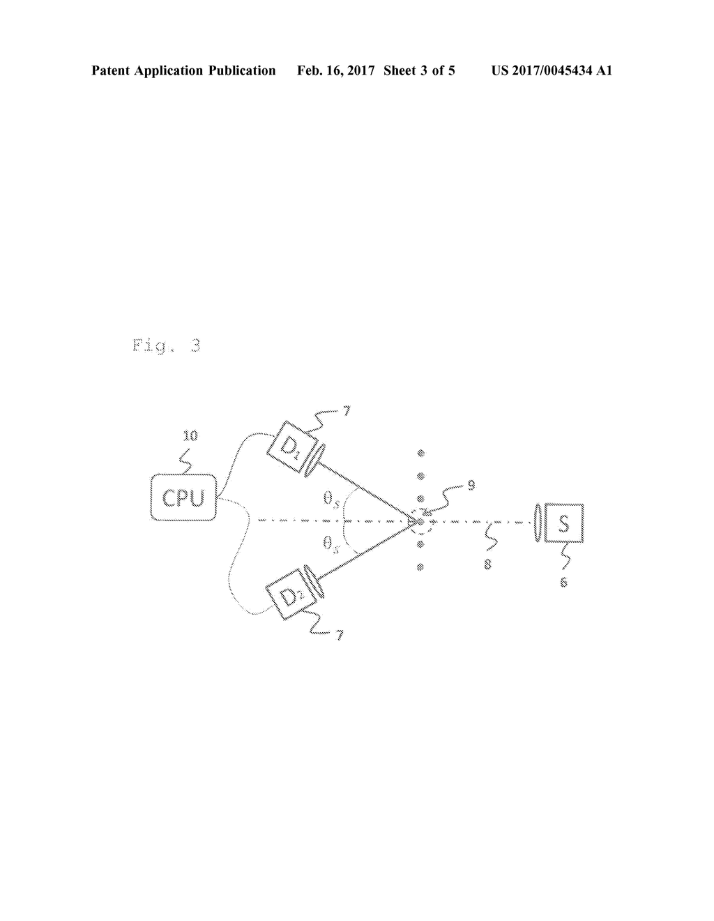 METHOD AND DEVICE FOR DETERMINING THE SIZE OF A TRANSPARENT PARTICLE - diagram, schematic, and image 04