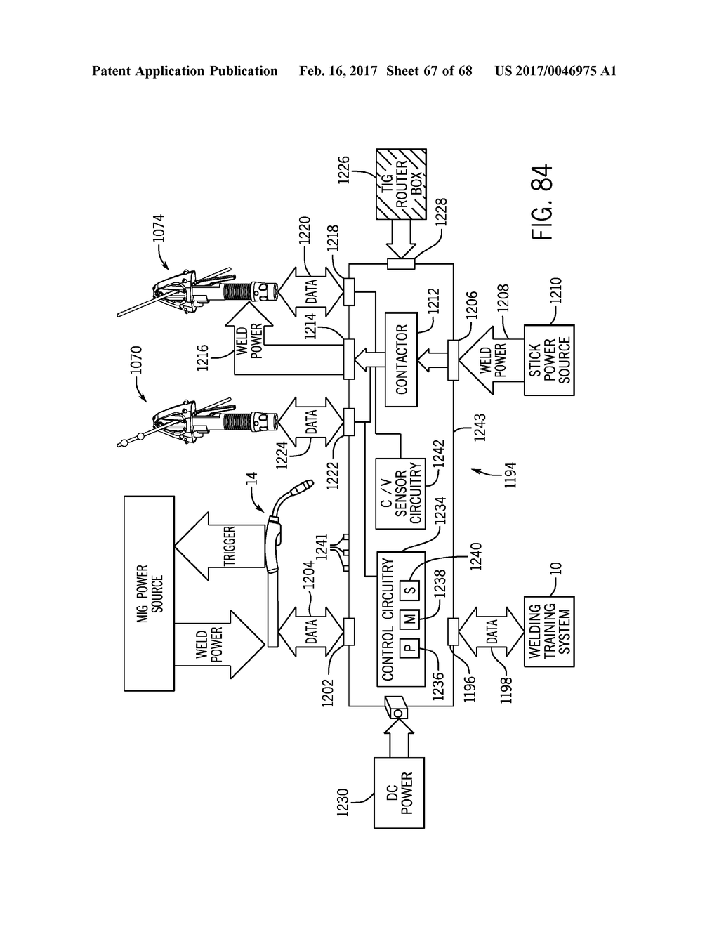 STICK WELDING ELECTRODE HOLDER SYSTEMS AND METHODS - diagram, schematic, and image 68