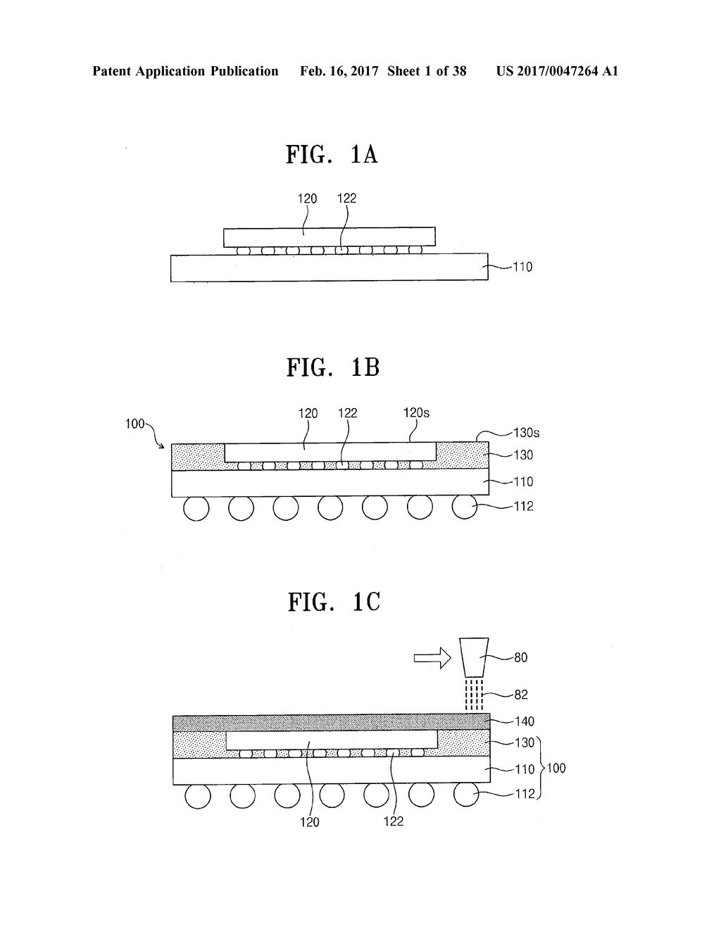 SEMICONDUCTOR PACKAGES AND METHODS OF FABRICATING THE SAME - diagram, schematic, and image 02