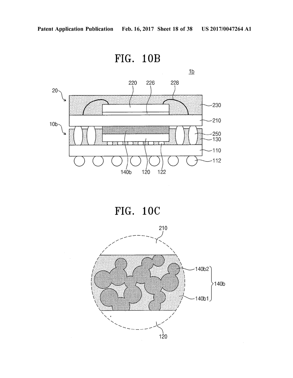 SEMICONDUCTOR PACKAGES AND METHODS OF FABRICATING THE SAME - diagram, schematic, and image 19