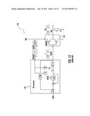 POWER SUPPLY FOR MULTIPHASE MOTOR PROVIDING RECIRCULATION COMPENSATION     FEATURES AND RELATED METHODS diagram and image