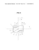 CUTTING INSERT HAVING ARC-SHAPED CUTTING EDGES AND INCLINED SEATING     SURFACES, TOOL BODY AND CUTTING TOOL diagram and image