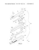 SPRING-ASSISTED KNIFE FOR ENABLING USER TO OPERATE EJECTION AND RECEIVING     OF BLADE ON SINGLE LATERAL OF HANDLE diagram and image