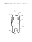 Gun Grip with Finger Placement and Holstering Features diagram and image