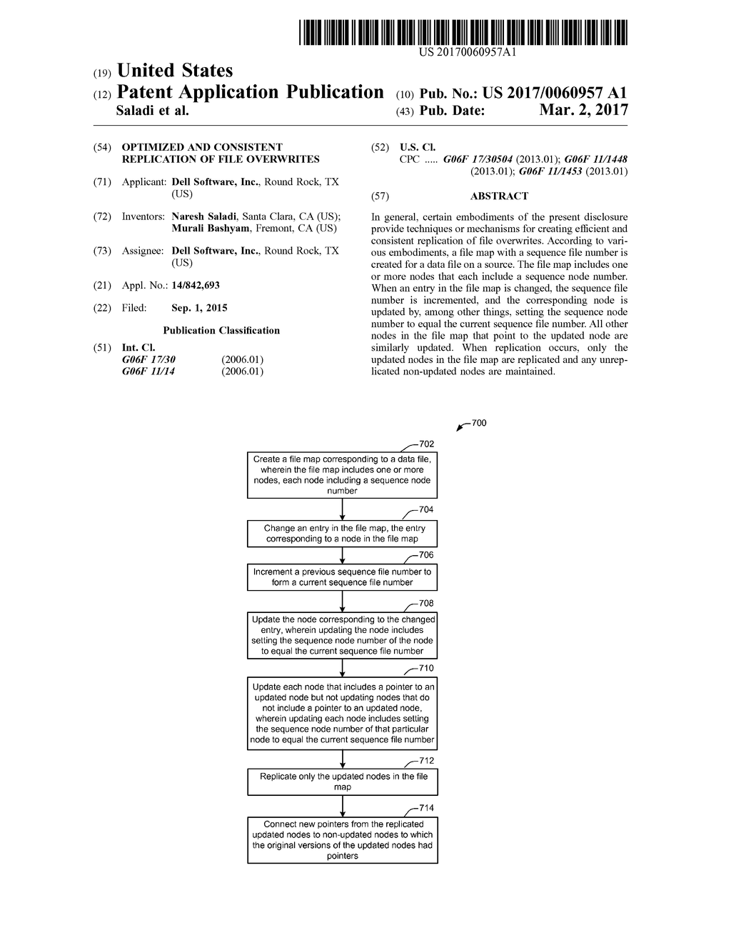 OPTIMIZED AND CONSISTENT REPLICATION OF FILE OVERWRITES - diagram, schematic, and image 01