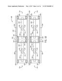 RADIO FREQUENCY MICRO-ELECTROMECHANICAL SYSTEMS HAVING INVERTED MICROSTRIP     TRANSMISSION LINES AND METHOD OF MAKING THE SAME diagram and image