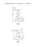 RADIATING ELEMENT CLAMP WITH INTEGRATED CABLE GUIDE diagram and image