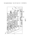 RADIATING ELEMENT CLAMP WITH INTEGRATED CABLE GUIDE diagram and image