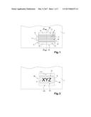 DOCUMENT PROVIDED WITH A DEVICE FOR SECURING CONFIDENTIAL INFORMATION     MENTIONED IN THE DOCUMENT AND METHOD FOR IMPLEMENTING SUCH A DEVICE diagram and image