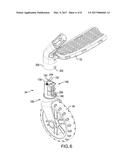 STROLLER WITH WHEEL SWIVEL MECHANISM diagram and image