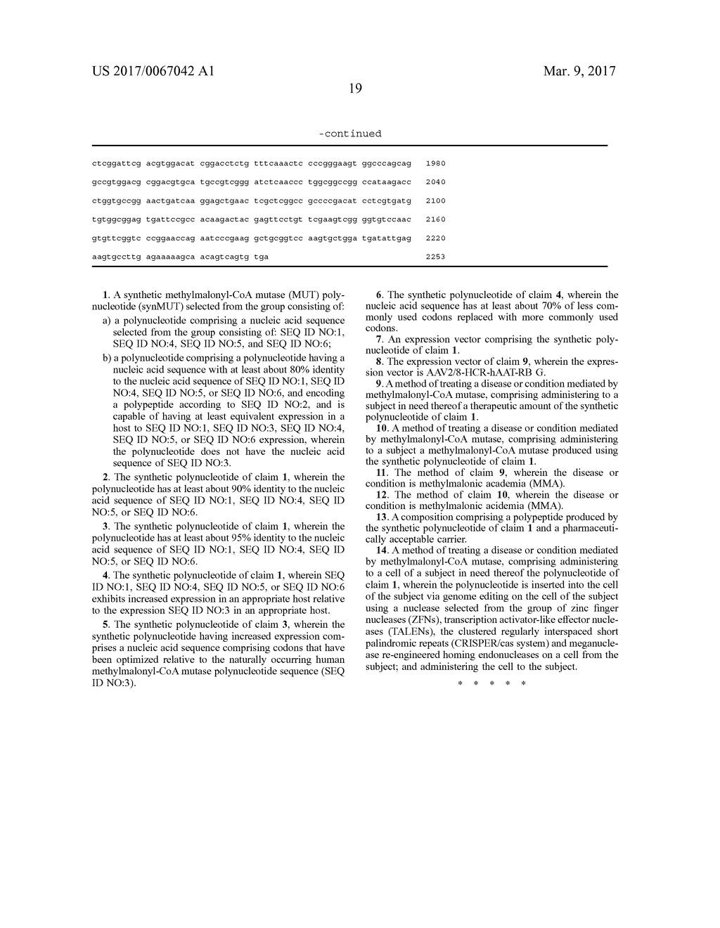 SYNTHETIC METHYLMALONYL-COA MUTASE TRANSGENE FOR THE TREATMENT OF MUT     CLASS METHYLMALONIC ACIDEMIA (MMA) - diagram, schematic, and image 49