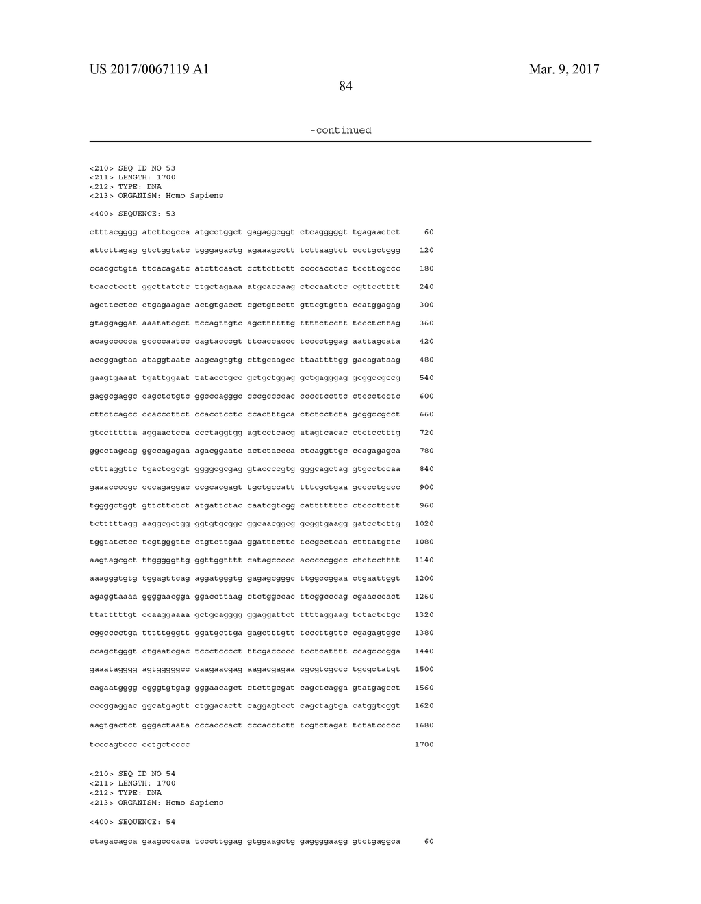 METHODS AND NUCLEIC ACIDS FOR THE ANALYSIS OF GENE EXPRESSION ASSOCIATED     WITH THE DEVELOPMENT OF PROSTATE CELL PROLIFERATIVE DISORDERS - diagram, schematic, and image 105