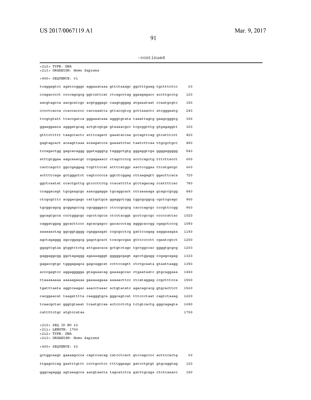 METHODS AND NUCLEIC ACIDS FOR THE ANALYSIS OF GENE EXPRESSION ASSOCIATED     WITH THE DEVELOPMENT OF PROSTATE CELL PROLIFERATIVE DISORDERS - diagram, schematic, and image 112