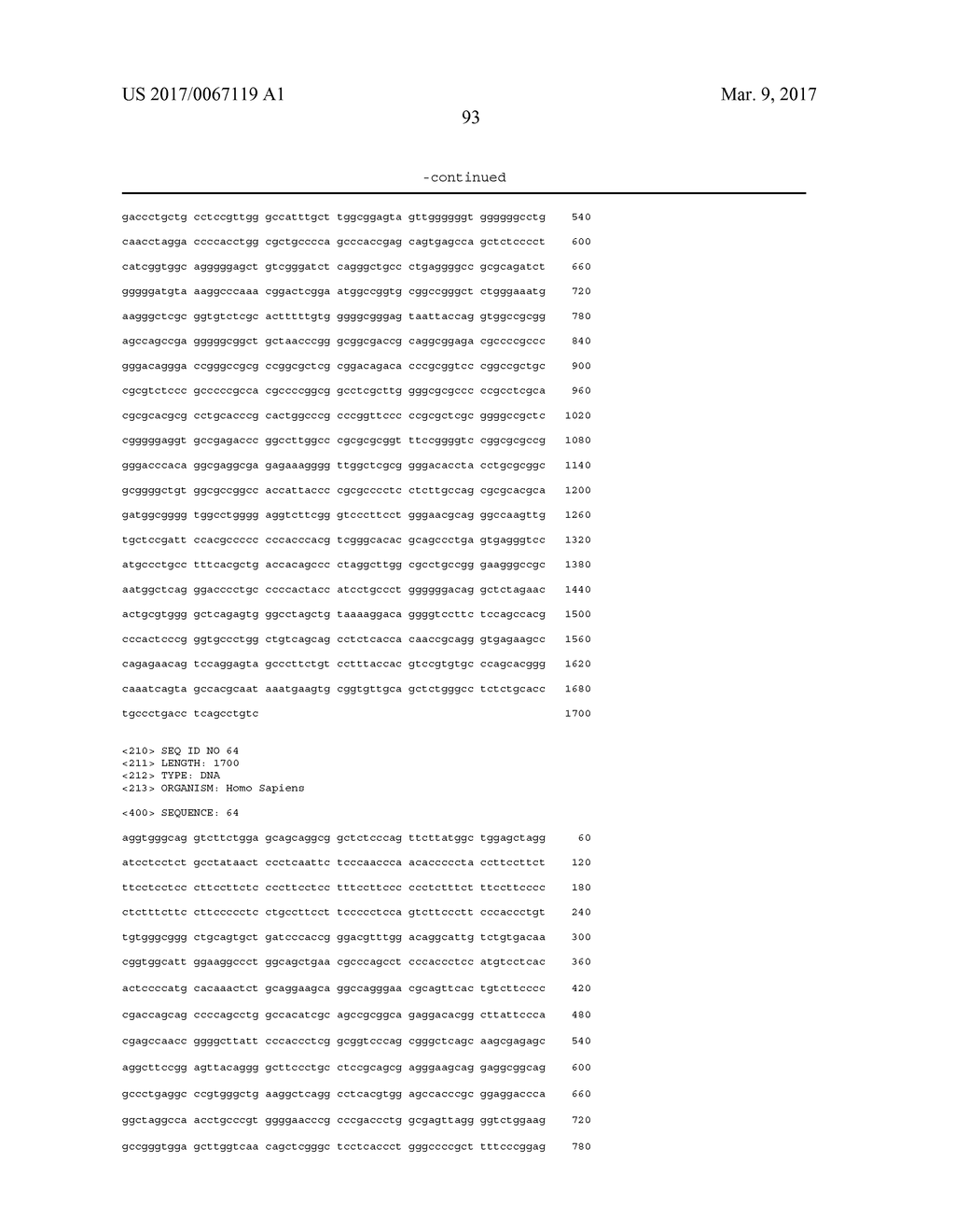 METHODS AND NUCLEIC ACIDS FOR THE ANALYSIS OF GENE EXPRESSION ASSOCIATED     WITH THE DEVELOPMENT OF PROSTATE CELL PROLIFERATIVE DISORDERS - diagram, schematic, and image 114