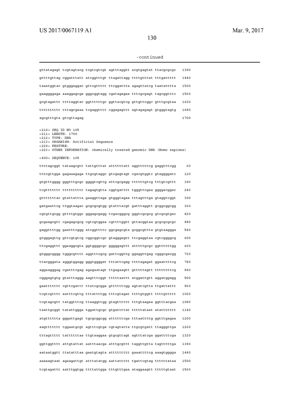 METHODS AND NUCLEIC ACIDS FOR THE ANALYSIS OF GENE EXPRESSION ASSOCIATED     WITH THE DEVELOPMENT OF PROSTATE CELL PROLIFERATIVE DISORDERS - diagram, schematic, and image 151