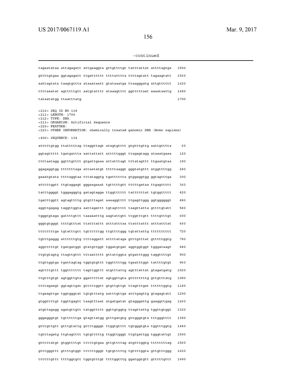 METHODS AND NUCLEIC ACIDS FOR THE ANALYSIS OF GENE EXPRESSION ASSOCIATED     WITH THE DEVELOPMENT OF PROSTATE CELL PROLIFERATIVE DISORDERS - diagram, schematic, and image 177