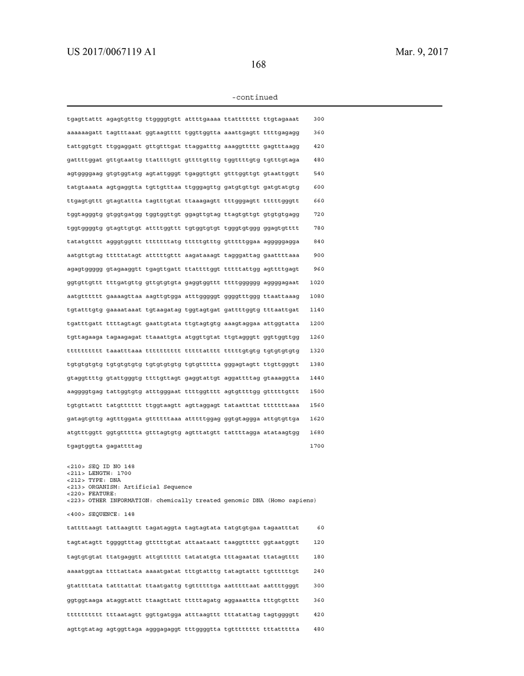 METHODS AND NUCLEIC ACIDS FOR THE ANALYSIS OF GENE EXPRESSION ASSOCIATED     WITH THE DEVELOPMENT OF PROSTATE CELL PROLIFERATIVE DISORDERS - diagram, schematic, and image 189