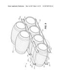 NESTING TRANSPORTABLE WINE BARREL RACK diagram and image