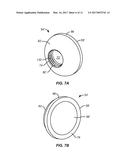 FORCE DISTRIBUTING APPARATUS HAVING AN ECCENTRIC OPENING FOR A BICYCLE     WHEEL SPOKE diagram and image