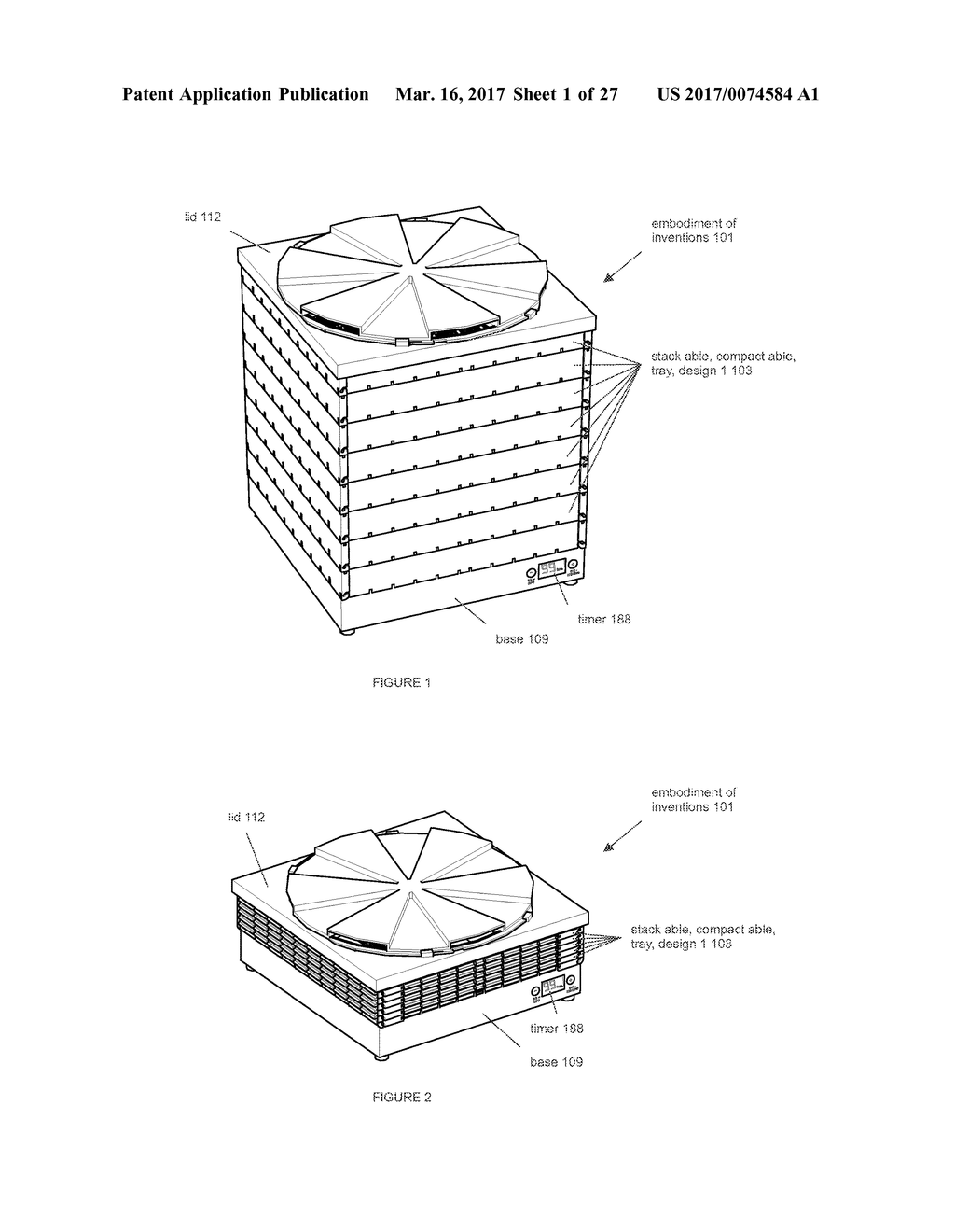 COLLAPSIBLE FOOD PREPARATION DEVICE - diagram, schematic, and image 02
