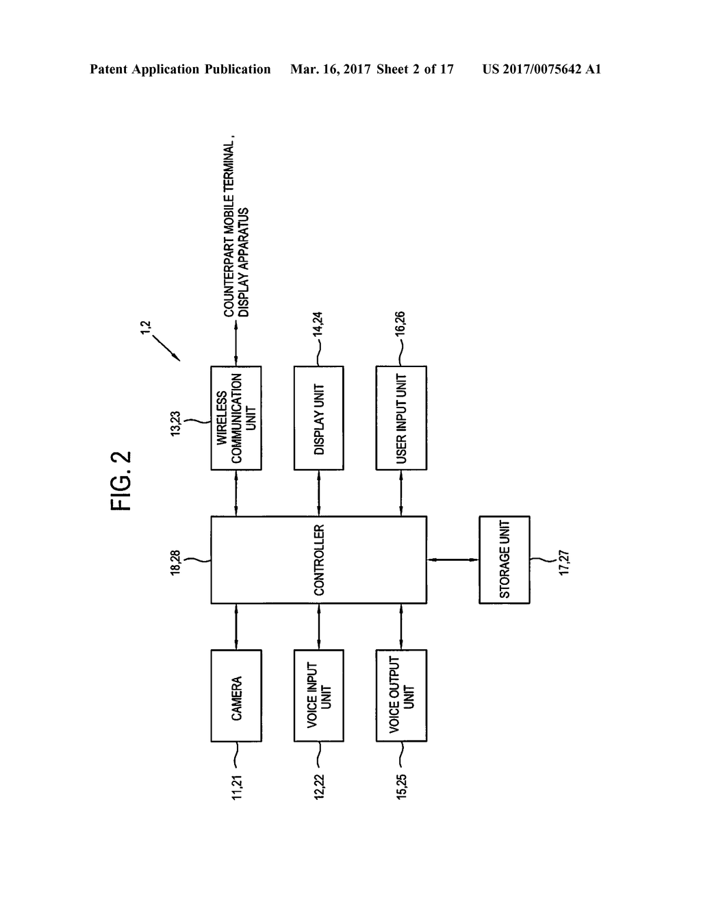 MOBILE TERMINAL, DISPLAY APPARATUS AND CONTROL METHOD THEREOF - diagram, schematic, and image 03