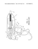 HOT MELT GLUE GUN WITH AN AUTOMATIC GLUE STICK FEEDING STRUCTURE diagram and image