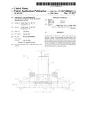 APPARATUS AND METHOD FOR CLEANING A SURFACE WITH MULTIPLE PROTRUDING STUDS diagram and image