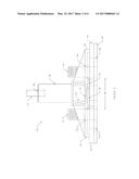 APPARATUS AND METHOD FOR CLEANING A SURFACE WITH MULTIPLE PROTRUDING STUDS diagram and image