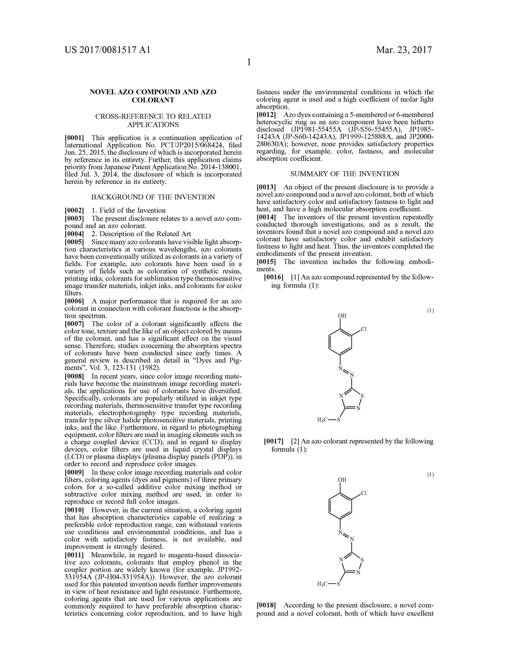 NOVEL AZO COMPOUND AND AZO COLORANT - diagram, schematic, and image 03