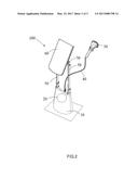 GARMENT STEAMER WITH INCLINABLE IRONING BOARD diagram and image