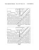 TOOL FOR FACILITATING THE CUTTING OF SHINGLES diagram and image