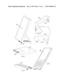 KEYBOARD AND MOUSE OF HANDHELD DIGITAL DEVICE diagram and image