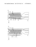 TURBINE AIRFOIL COOLING SYSTEM WITH LEADING EDGE IMPINGEMENT COOLING     SYSTEM TURBINE BLADE INVESTMENT CASTING USING FILM HOLE PROTRUSIONS FOR     INTEGRAL WALL THICKNESS CONTROL diagram and image