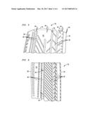 TURBINE AIRFOIL COOLING SYSTEM WITH LEADING EDGE IMPINGEMENT COOLING     SYSTEM TURBINE BLADE INVESTMENT CASTING USING FILM HOLE PROTRUSIONS FOR     INTEGRAL WALL THICKNESS CONTROL diagram and image